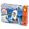 Ausini/Dromader Ausini 27404 Pirátska loď veľká - kocky rovnakej veľkosti ako Lego