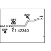 Výfukové potrubie MTS 01.42340