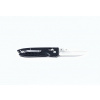 Vega Ganzo Knife G746-1-BK vreckový nôž do prírody 8,5 cm, Satin, čierna, G10