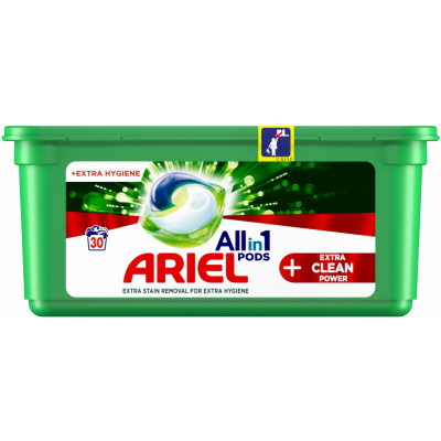 Ariel Allin1 Pods Extra Clean Power Gélové Kapsuly Na Pranie 30 PD