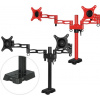ARCTIC Z2 red - dual monitor arm with USB Hub inte ORAEQ-MA008-GBA01