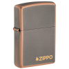 Zapalovač Zippo Rustic Bronze Logo