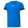 Detský dres s krátkym rukávom Puma JR TEAMRISE JERSEY modrý 704938-02 - 128 cm