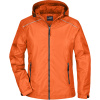 James & Nicholson Bunda JN 1117 do deště, dámská COT02111759502-orange/carb M Oranžová/šedá