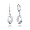 MINET JMAS0309SE00 - MINET Elegantní stříbrné náušnice s bílými zirkony