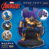 Trefl Drevené puzzle 160 dielikov - Thanos na tróne / Disney Marvel Heroes 20184