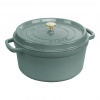 Staub Liatinový hrniec s pokrievkou Cocotte, Ø 28 cm / 6,7 l, zelená 1023970