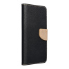 OEM Puzdro FANCY Book pre SAMSUNG S24 ULTRA čierne / zlaté
