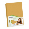 Bellatex jersey prestieradlo Kamilka horčicová 90x200