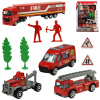 Fire Truck: Set hasičských vozidiel s príslušenstvom