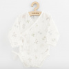 Dojčenské mušelínové body s bočným zaviazovaním New Baby Zoe - 74 (6-9m)
