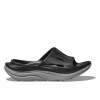 HOKA One One U ORA RECOVERY SLIDE 3 BLACK / STELLAR GREY 42 2/3