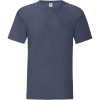 Fruit of the Loom Tričko Iconic 150 T, krátký rukáv, pánské COT161430c0801-heather nav S Melír navy