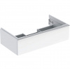 Geberit iCon - Umývadlová skrinka, 888x247x476 mm, 1 zásuvka, lesklá biela 502.312.01.2