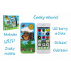 Teddies Naučný mobilní telefon s krytem Moudré sovy