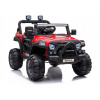 Lean Toys elektrické autíčko BBH 016 nelakované 2021 2x45W motor 12V7Ah batéria červená