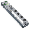 WAGO 765-1504/100-000 pasívny box senzor/ aktor rozdeľovač M12 s kovovým závitom 1 ks; 765-1504/100-000