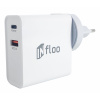 Rýchla nabíjačka INfloo 65W QC3.0 PD USB-A USB-A ZÁSUVKA EU/US