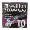 Wellion LEONARDO KET Prúžky testovacie (1 balenie) 10 ks