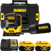DEWALT 18V XR Aku vibračná brúska, 2x 5,0 Ah DCW200P2-QW