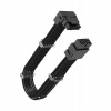 AKASA prodlužovací kabel G-Nexus PX16, 12+4-pin 12VHPWR Adaptér, 30cm, 90° (AK-CBPW32-30BK)