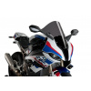 PUIG Plexi štít RACING tmavá dymová, 450 × 430, 140.3641F
