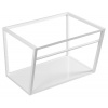 Sapho SKA konzola pod umývadlo 600x400x460mm, biela mat, s bielou MDF policou
