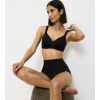 MODERN LACE+COTTON - Podprsenka s kosticami a maximálnou podporou Triumph BLACK 95E