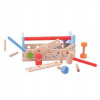 Bigjigs Toys dřevěné hračky Ponk a přepravka na nářadí