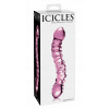 Dildo dvojité Icicles 19,5 cm ružové