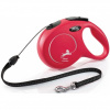 Flexi Classic NEW M lanko 8 m červené 20 kg