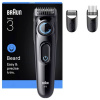 Braun Braun Series 3 Beard Trimmer BT3520 zastrihávač fúzov, presný zastrihávač čierna, modrá; BT3520