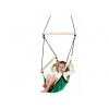 Detské závesné hojdacie kreslo Kids swinger green