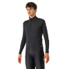 Castelli Perfetto Air Jacket, Light black Veľkosť: XL Pánska cyklistická bunda s dlhým rukávom