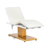 physa Kozmetické lehátko - 300 W - 190 x 65 x 60 - 73 cm - 150 kg - biele/zlaté PHYSA VITERBO