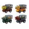 Auto na zotrvačník Dinosaurus s figúrkou