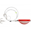 Nástraha Westin Halibut Anti Twist Rig 450gr Orange Flash