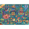 Djeco Večírek u příšerek s metalickým efektem 48 x 38 cm 50 dielov