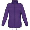 B&C Větrovka B&C Sirocco women bez podšívky, dámská COT01090235002-purple M Purpurová