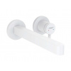 Hansgrohe Finoris Umývadlová batéria pod omietku, 2-otvorová inštalácia, EcoSmart, matná biela 76050700-HG