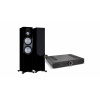 Monitor Audio Silver 7G 500 + Roksan Attessa Streaming set - černá