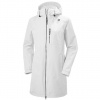 Dámský kabát HELLY HANSEN 55964 2 W LONG BELFAST JACKET 002 WHITE velikost XS