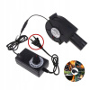 VENTILÁTOR TURBÍNA 12V 15 V ČIERNY