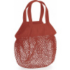 Westford Mill Organická nákupná taška Mini Mesh Grocery Bag Farba: Tmavá oranžová