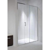 Jika Cubito Pure - Sprchové dvere, 1 posuvný segment, 1 pevný segment, strieborný profil, ľavé/pravé, 1400 mmx30 mmx1950 mm – sklo arctic H2422480026661