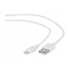 Kábel Gembird CC-USB2-AMLM-2M-W biely 2 m