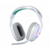 Bezdrôtové slúchadlá s mikrofónom Logitech G522 Lightspeed, náušné, biele