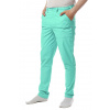Perlička® Zdravotnícke nohavice OTO SATTÉ Slim Mäta Veľkosť: 46, Farba: Mätová