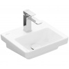 Villeroy & Boch Subway 3.0 Umývadielko nábytkové, 37x31 cm, bez prepadu, otvor na batériu, CeramicPlus, Stone White 437038RW