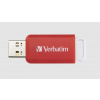 VERBATIM Flash disk 16GB DataBar USB 2.0 Disk, červený 49453